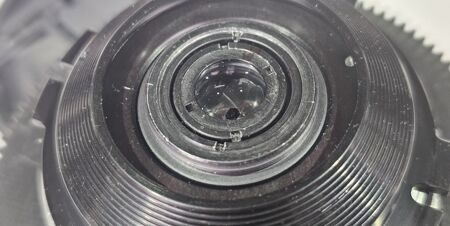 Объектив 20 мм переделан под крепление PL mount.